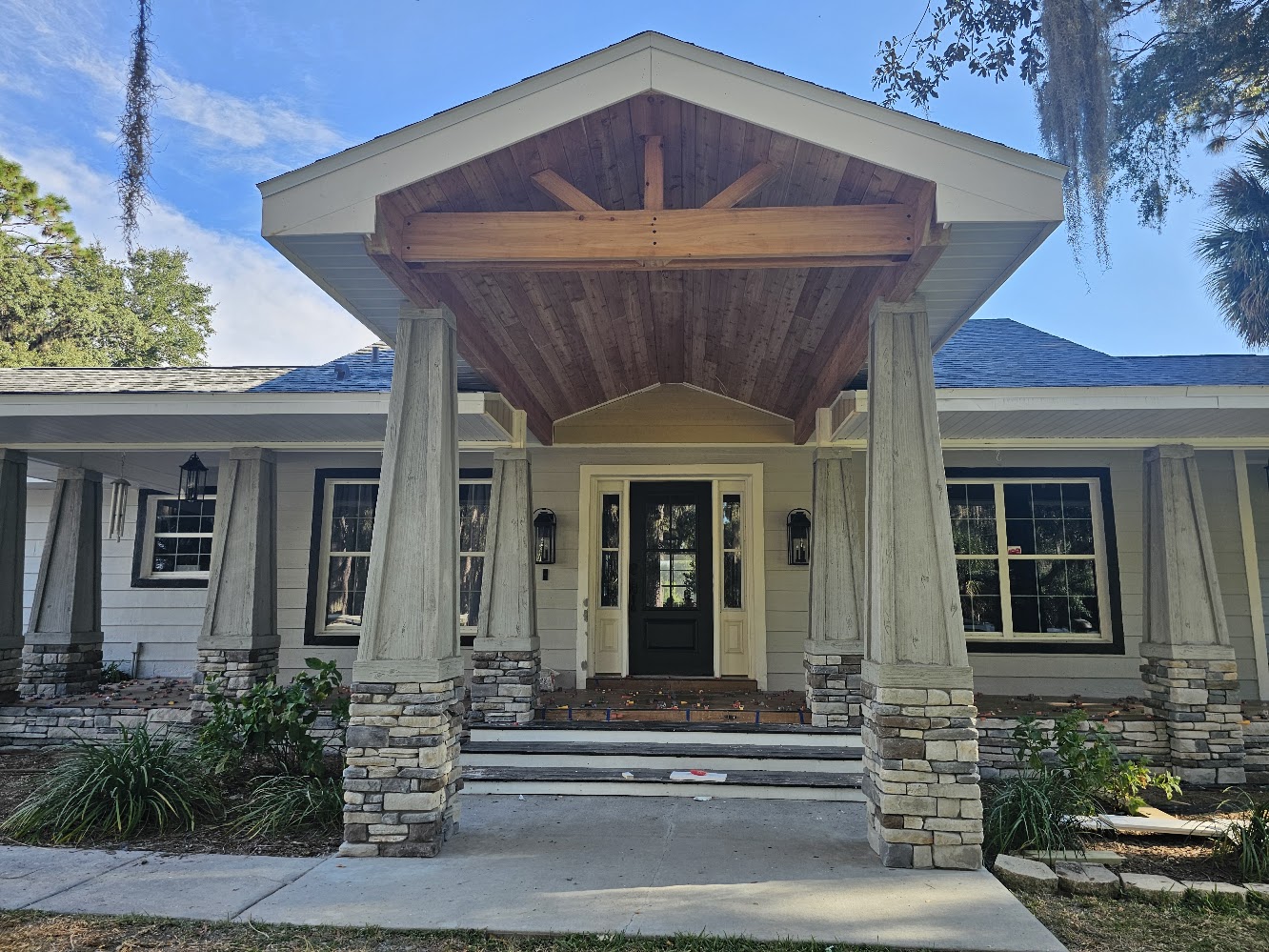 Completed covered entry project by iFIXED